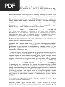 Resumo de Capítulo 2 Do Espetáculo Das Raças de Lilia Schwarcz