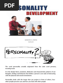 Personality Development
