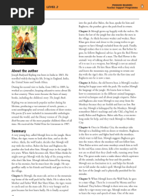s2 Jungle Book Background Notes