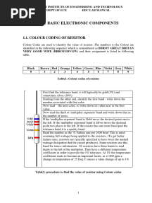 Edc Lab Manual