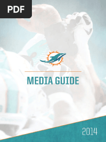 2014 Miami Dolphins Media Guide