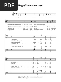 Magnificat Ton Royal