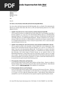 Po and Goods Received Policy (Pay by Invoice Format)