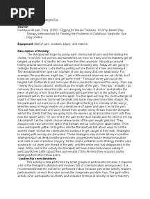 Therapy Interventions For Treating The Problems of Childhood. Nashville: Sun