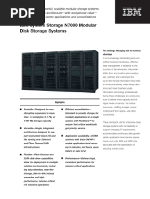N7000 Modular Disk