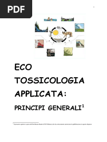 Ecotossicologia Applicata