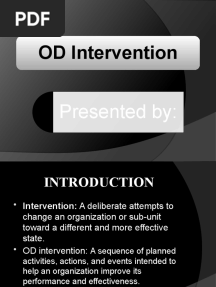 OD Intervention 1