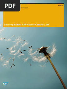SAP GRC 12.0 - Security Guide PDF