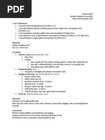 Second Grade Lesson Plan 11-11