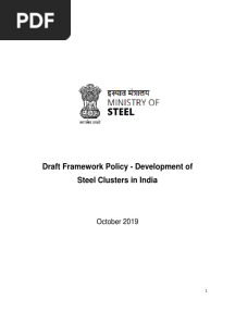 Draft Policy For Steel Cluster - vf15
