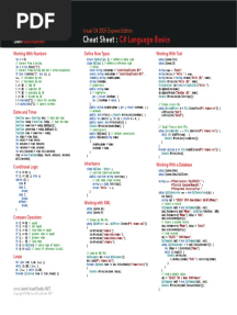 CS Language Basics