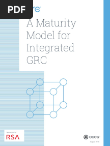Maturity Model For GRC