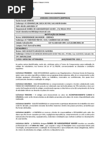 (UNIFACS) - Termo de Compromisso de Estágio - ME
