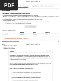 Avaliação Online 1 - G.UNI - CETI.4 - Cidadania e Ética