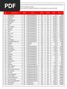 Channel List 20210427