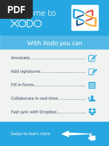Welcome To: With Xodo You Can