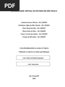 Projeto Integrador IV - Univesp