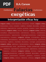 Falacias Exegeticas - D.a. Carson
