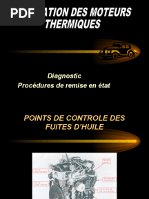 Rénovation Des Moteurs Thermiques