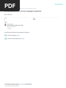 AnIntroductiontoSecondLanguageEducation ByDr.M