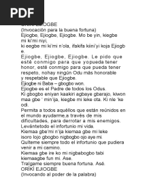 Oríkì Ejiogbe