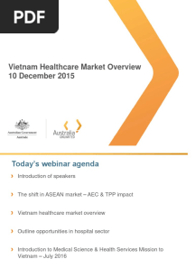 Vietnam Healthcare Market Overview Webinar Presentation