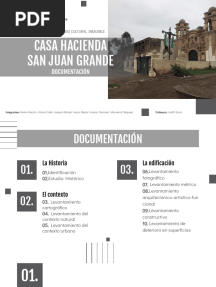 Casa Hacienda San Juan Grande - Documentación - 2022 - 01