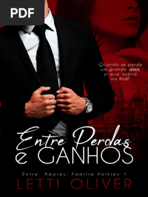 #1 Entre Perdas e Ganhos (CAPA NOVA)