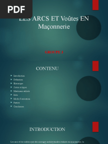 Expose Sur Les Arcs Et Voutes