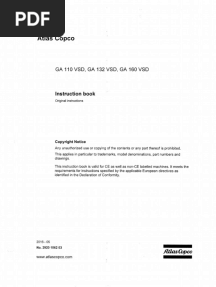 GA160VSD Instruction Manual IOM