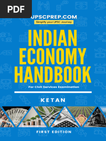 Indian Economy Handbook by Ketan First Edition 1