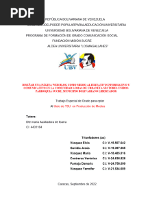 Blog Comunitario