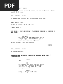 Shooting Script