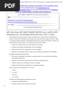 Psychology-MCQs-Practice-Test-7