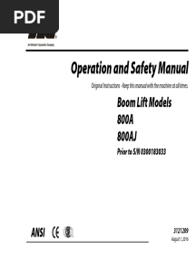 24mBL JLG Operation Manual