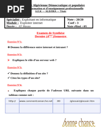 BATERIE EXAMEN