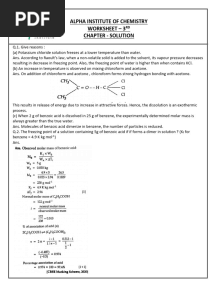 CHPATER SOLUTION WORKSHEET 3 WITH ANS