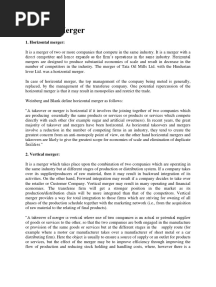 M & A