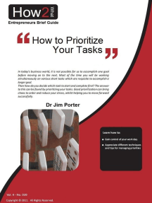 How to Prioritize Your Tasks
