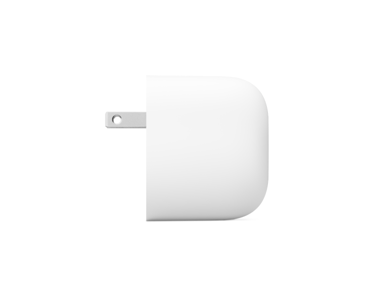 Angled Google 45W USB-C Power Charger