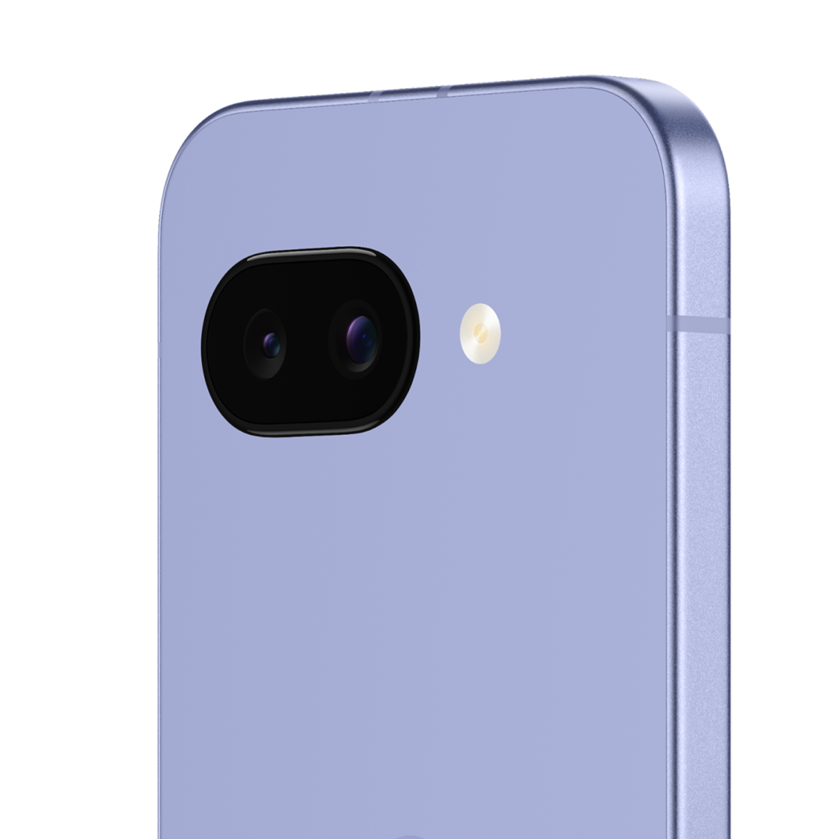 A close-up of the Google Pixel 9a phone.