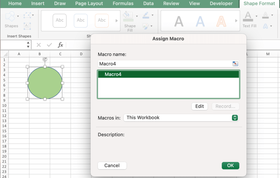 Macros In Excel With Example