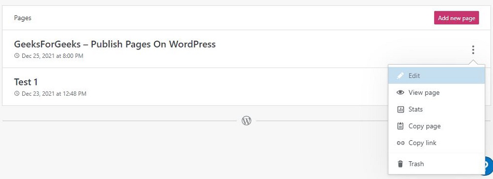 WordPress Add Comments