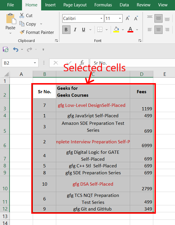 selecting-cells