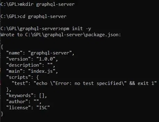 Initialize-a-Node-js-project