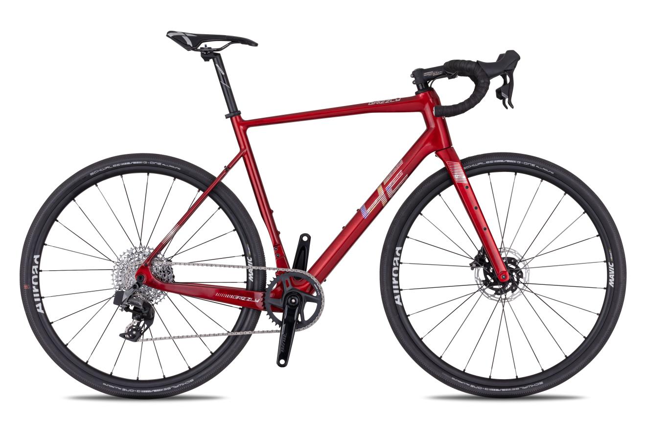 GRIZZLY AXS - flame red / hologram